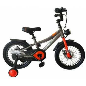 BICYCLETTE ENFANT JAD76-3 20'' AVEC DEUX ROUES STABILISATRICE vert