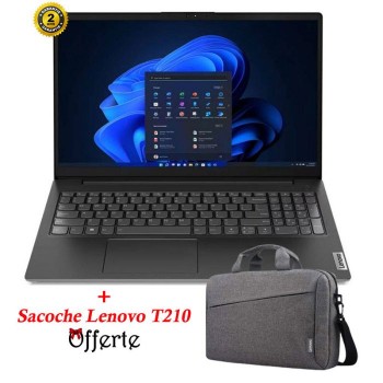 PC Portable LENOVO V15 G3 IRU i3 13è Gén 8G 512Go SSD - Noir