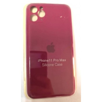 Coque en silicone pour iPhone 11 Pro Max