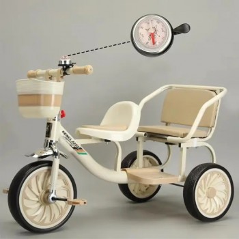 Vélo pour enfants d'âge 2 à 5 ans Beige