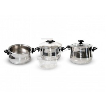 Pack Cocotte 7pcs My DIAMOND inox 18/10