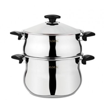 Couscoussiere inox 18/10 - 6,5 Litres