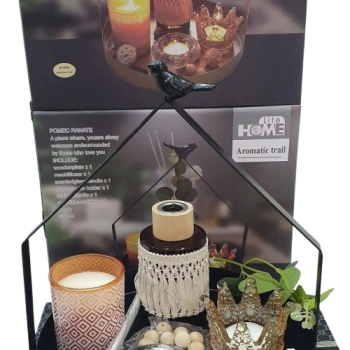 Fumare - Coffret parfums - Coffret Aroma - Diffuseur - Bougies chauffe-plat - 7 pièces