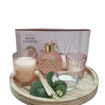 Fumare - Coffret parfums - Coffret Aroma - Diffuseur - Bougies chauffe-plat - 7 pièces