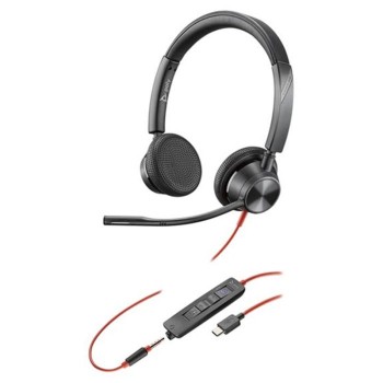 Micro Casque Filaire POLY Blackwire 3325 - Noir