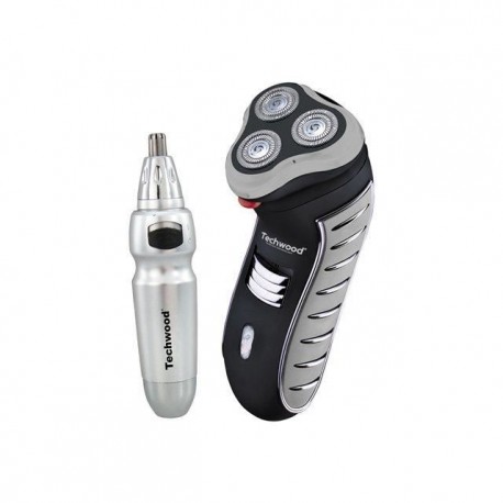 Rasoir Rechargeable & Épilateur Nasal Techwood - TRZ-984